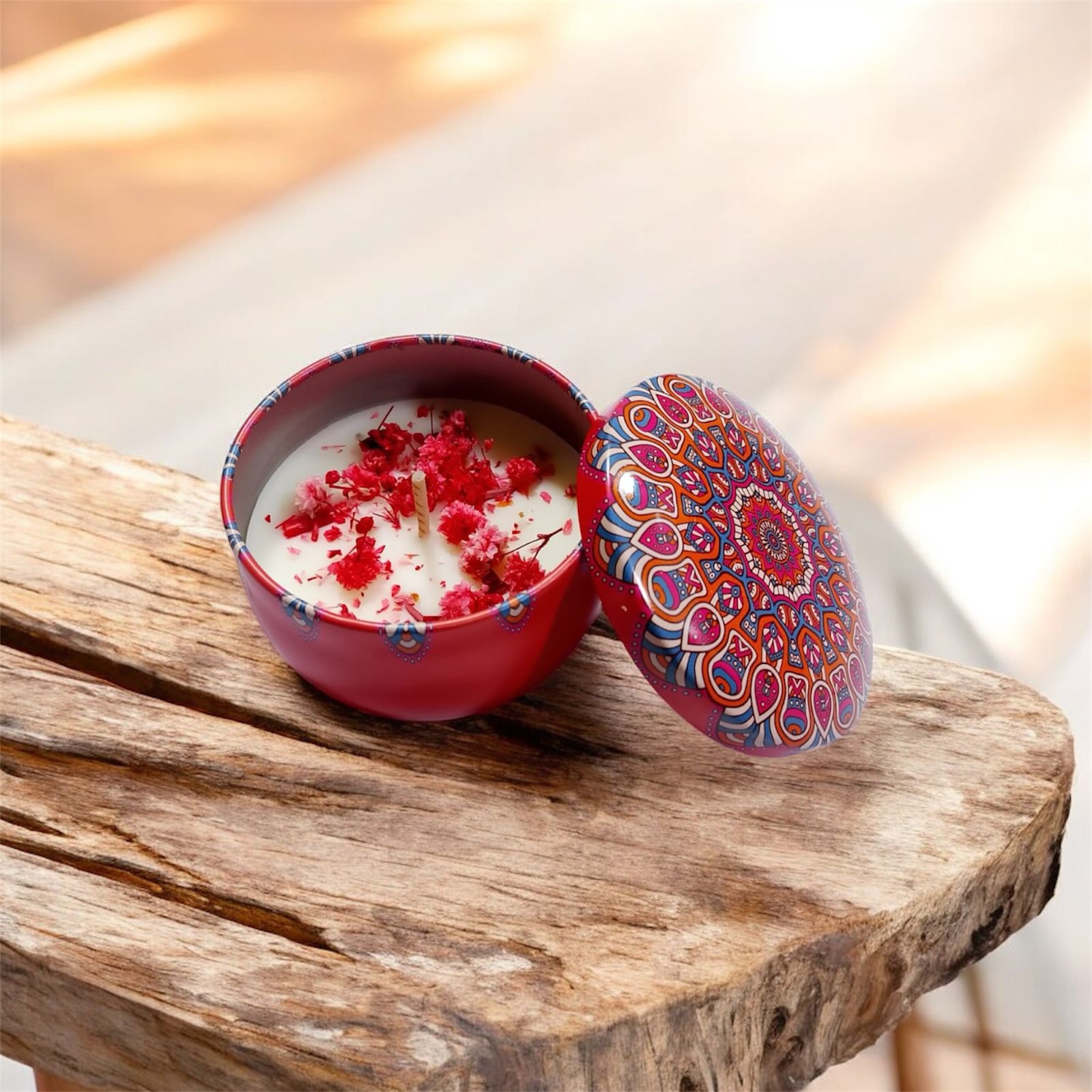 Metalic Pots Scented Candle 🕯️
