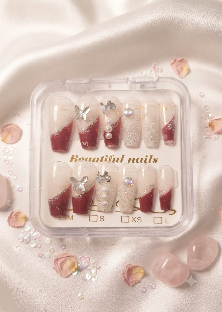 Fancy Press On Nails