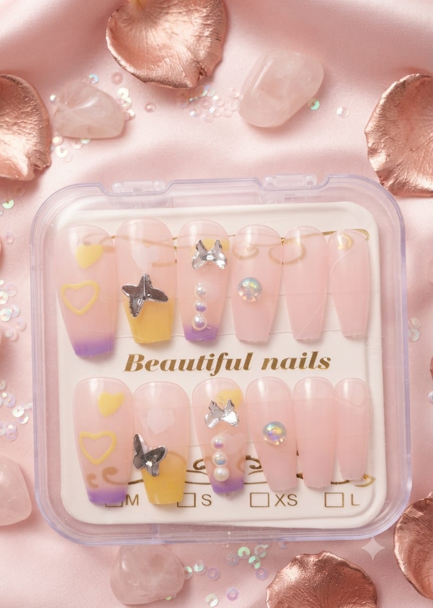 Fancy Press On Nails