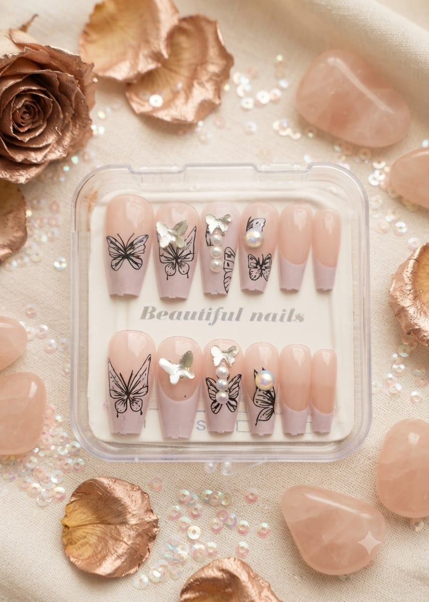 Fancy Press On Nails