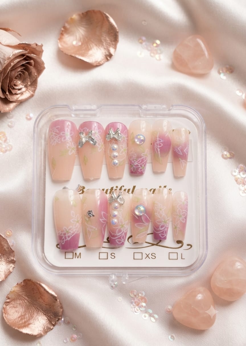 Fancy Press On Nails