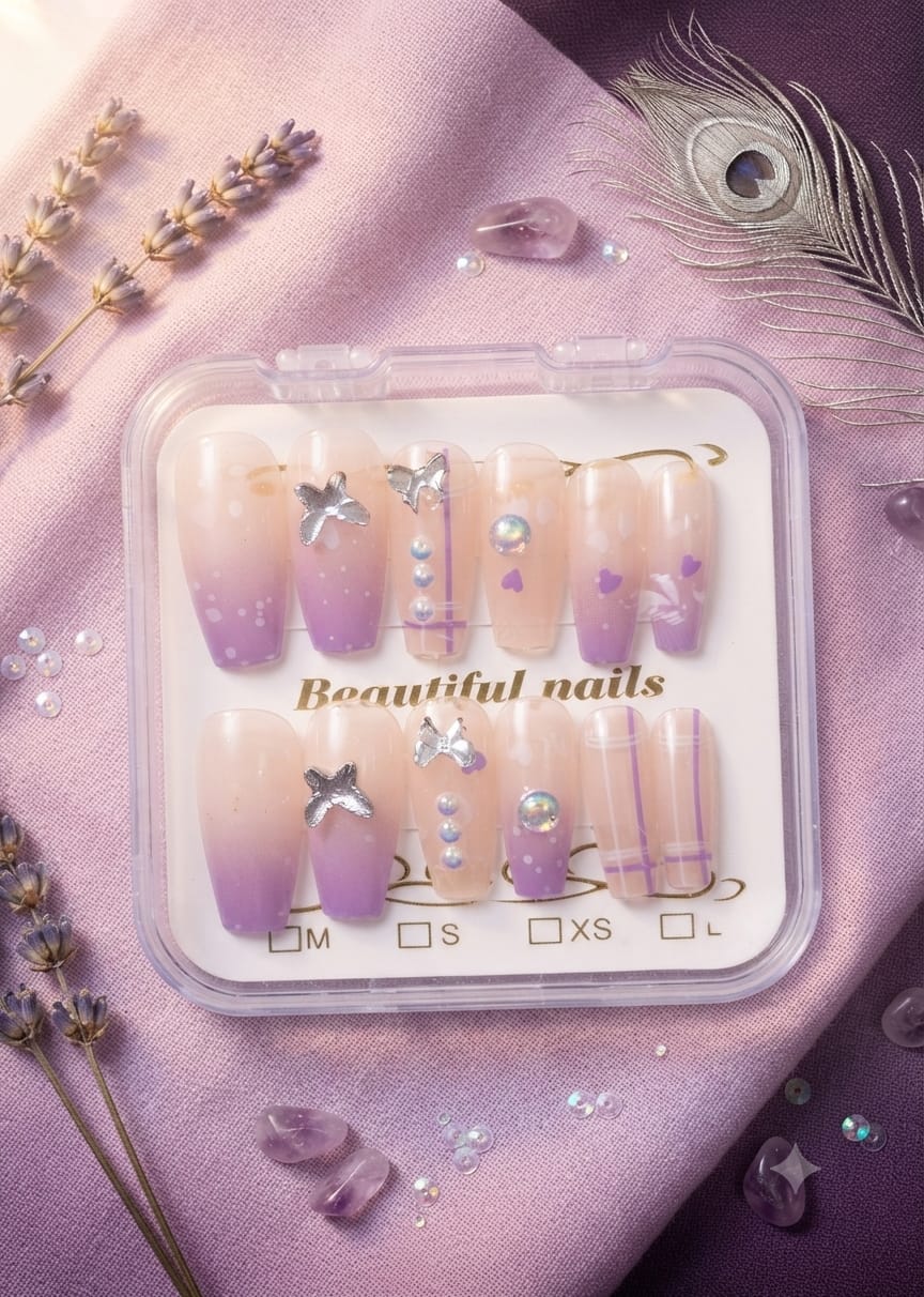 Fancy Press On Nails