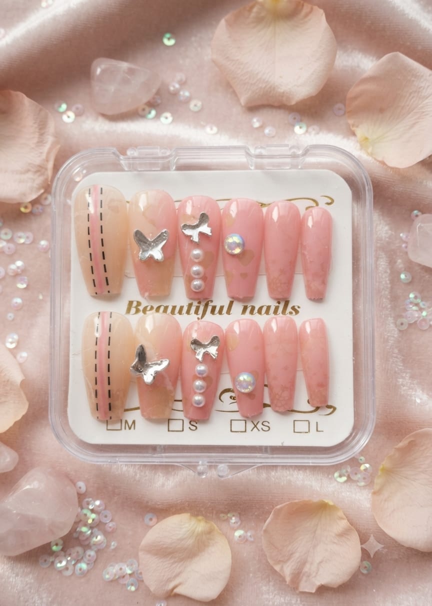 Fancy Press On Nails