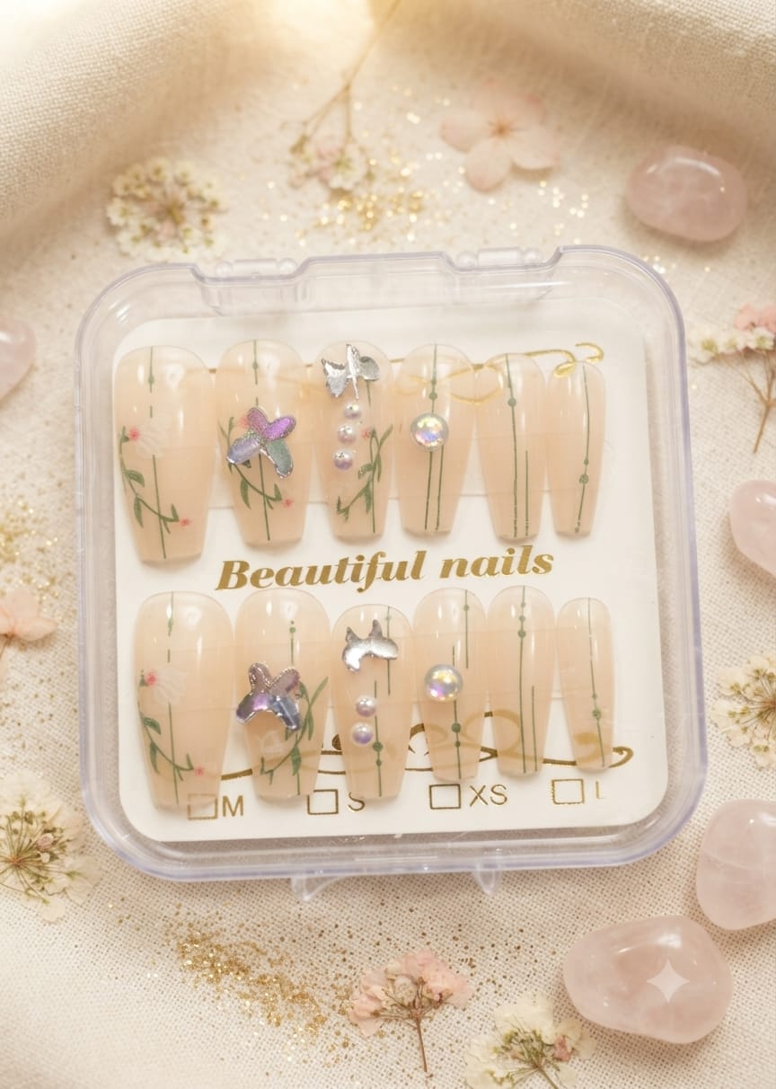 Fancy Press On Nails
