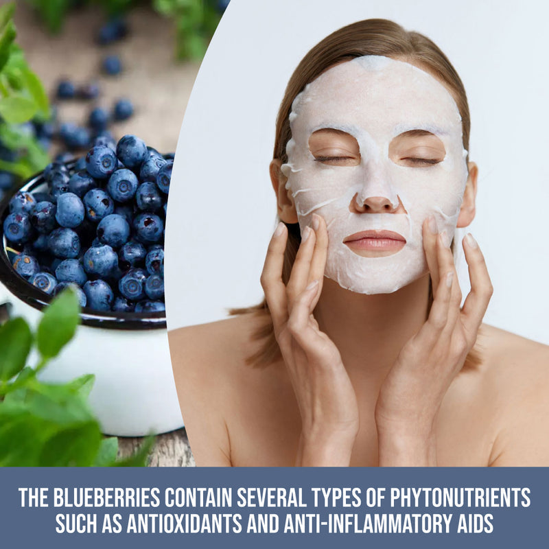 SHEET MASK BLUEBERRY PW 10 PCS PACK