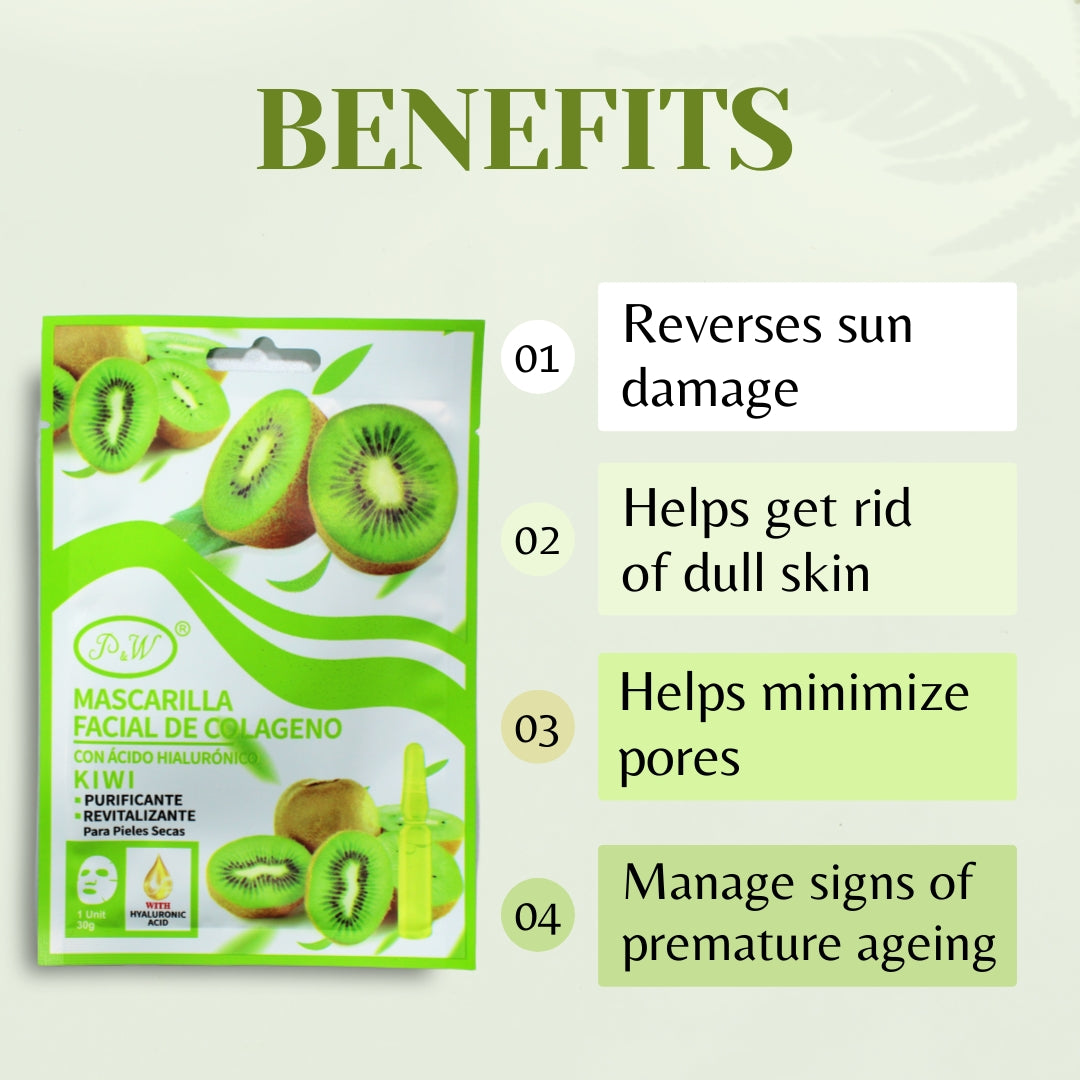 SHEET MASK KIWI PW 10 PCS PACK