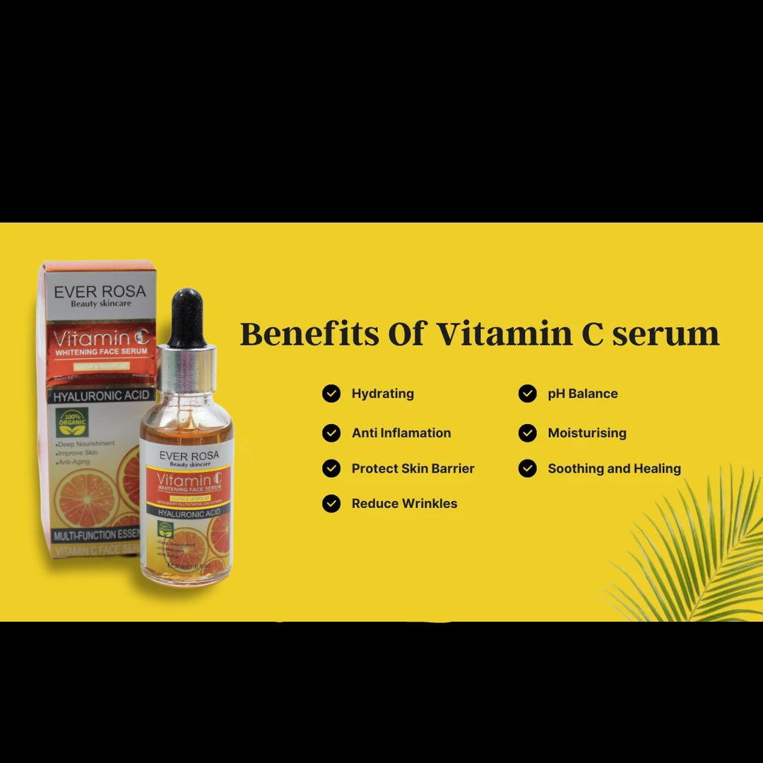FACE SERUM VITAMIN C BY EVER ROSA