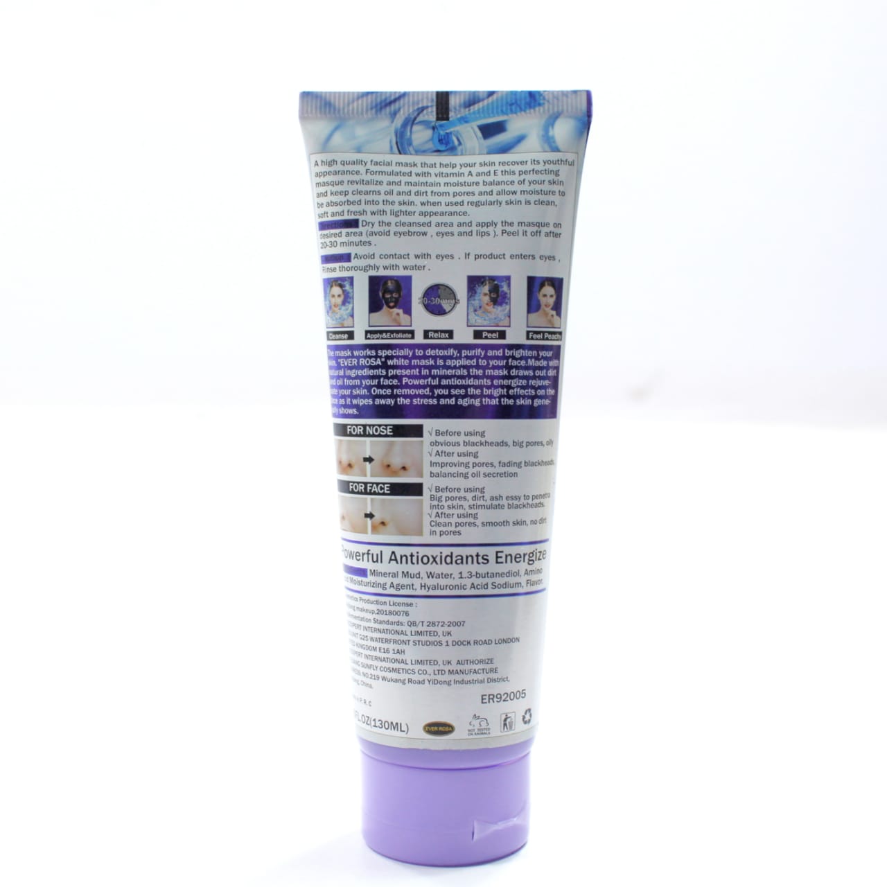 WHITE MASK BOTOX PEEL OFF MASK EVER ROSA