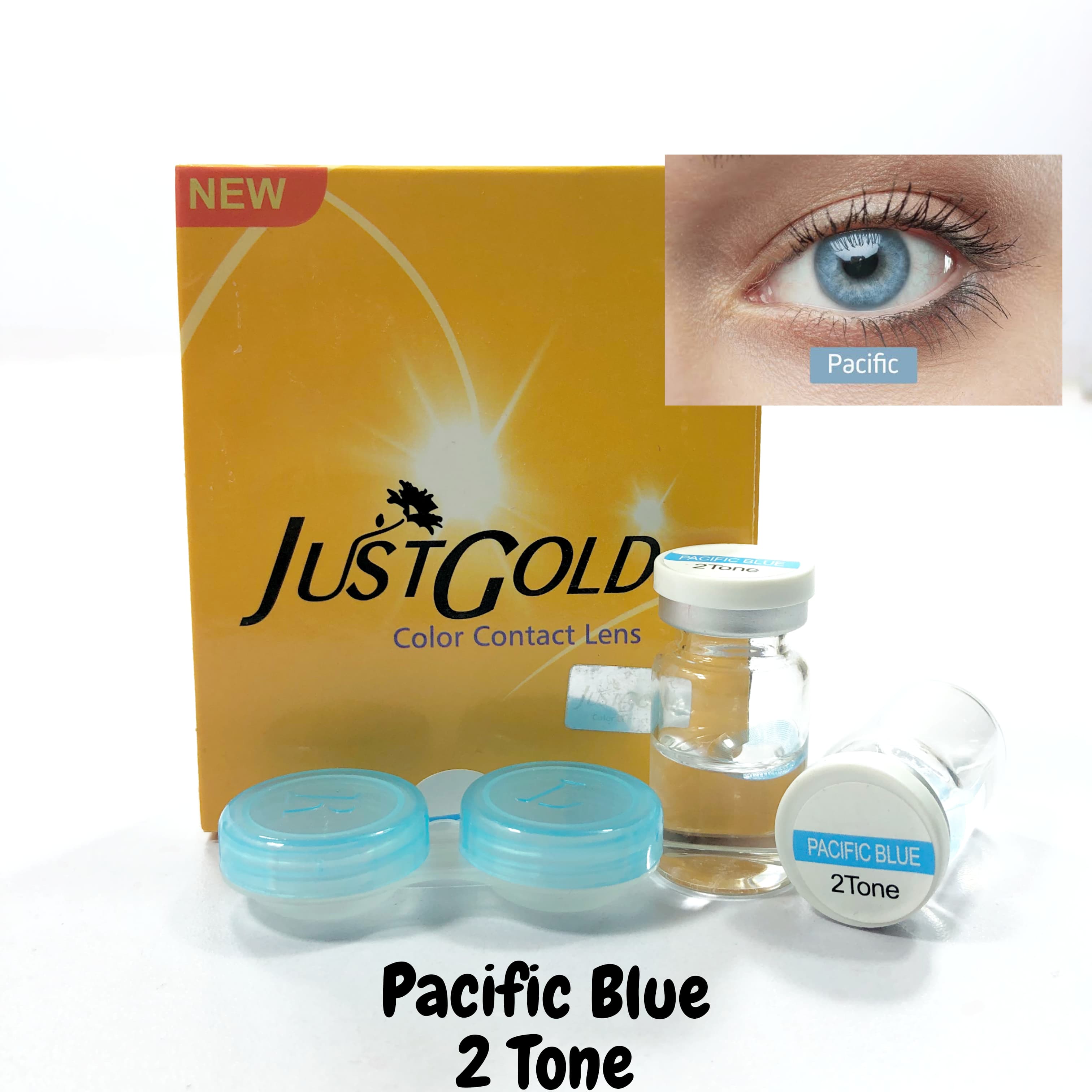 Just Gold Lens Pacific Blue 2Tone