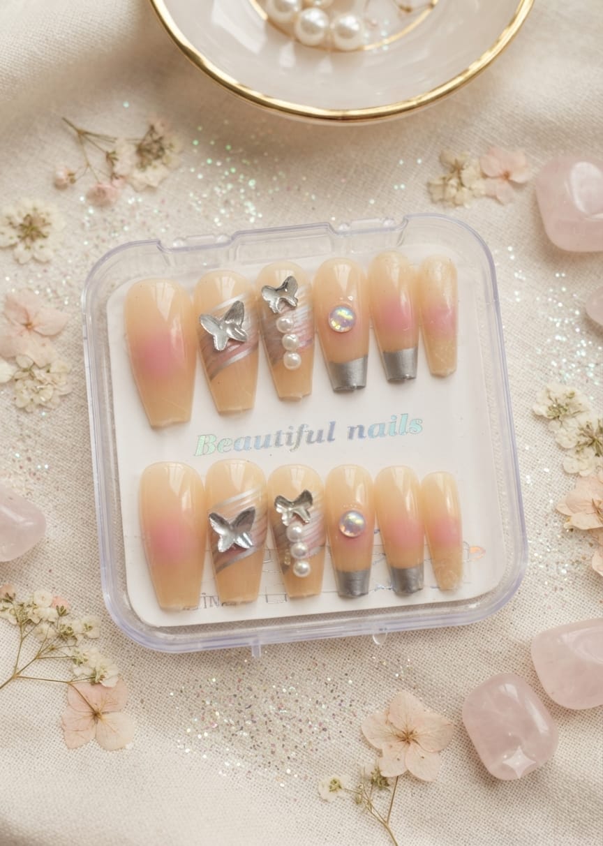Fancy Press On Nails