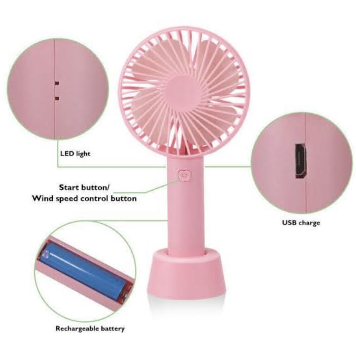 PORTABLE & RECHARGABLE FAN