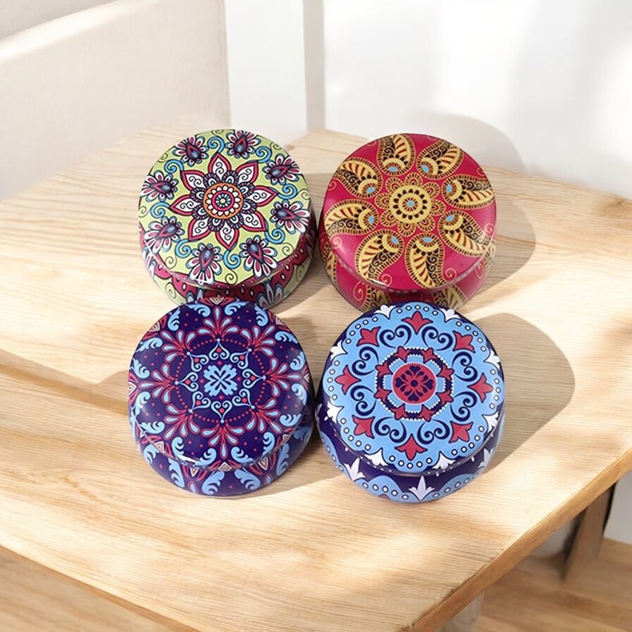 Metalic Pots Scented Candle 🕯️