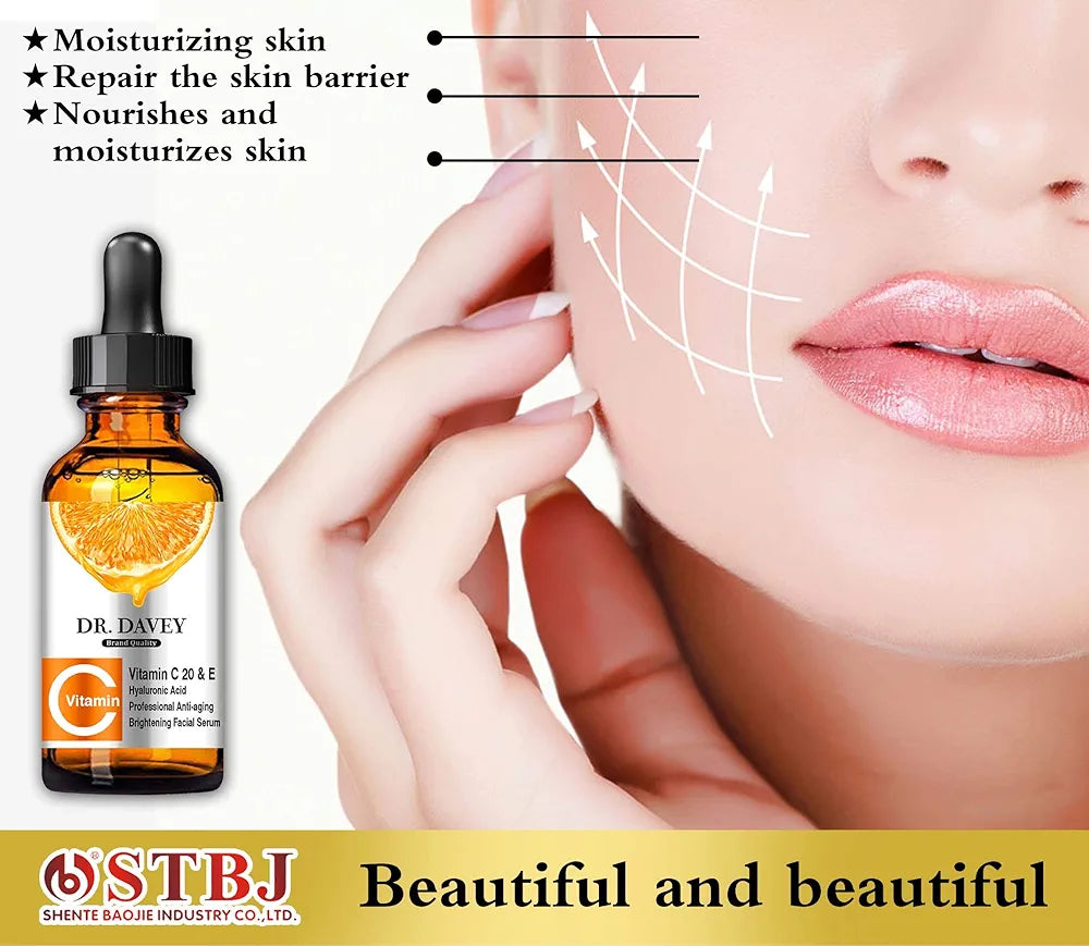 FACE SERUM VITAMIN C 20 & E BY DR.DAVEY