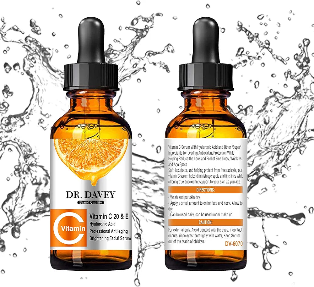 FACE SERUM VITAMIN C 20 & E BY DR.DAVEY