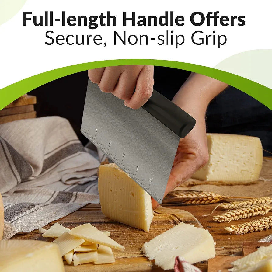 BENCH SCRAPER STAINLESS STEEL