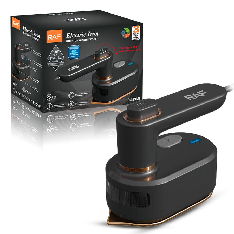 ELECTRIC STEAM IRON BY RAF