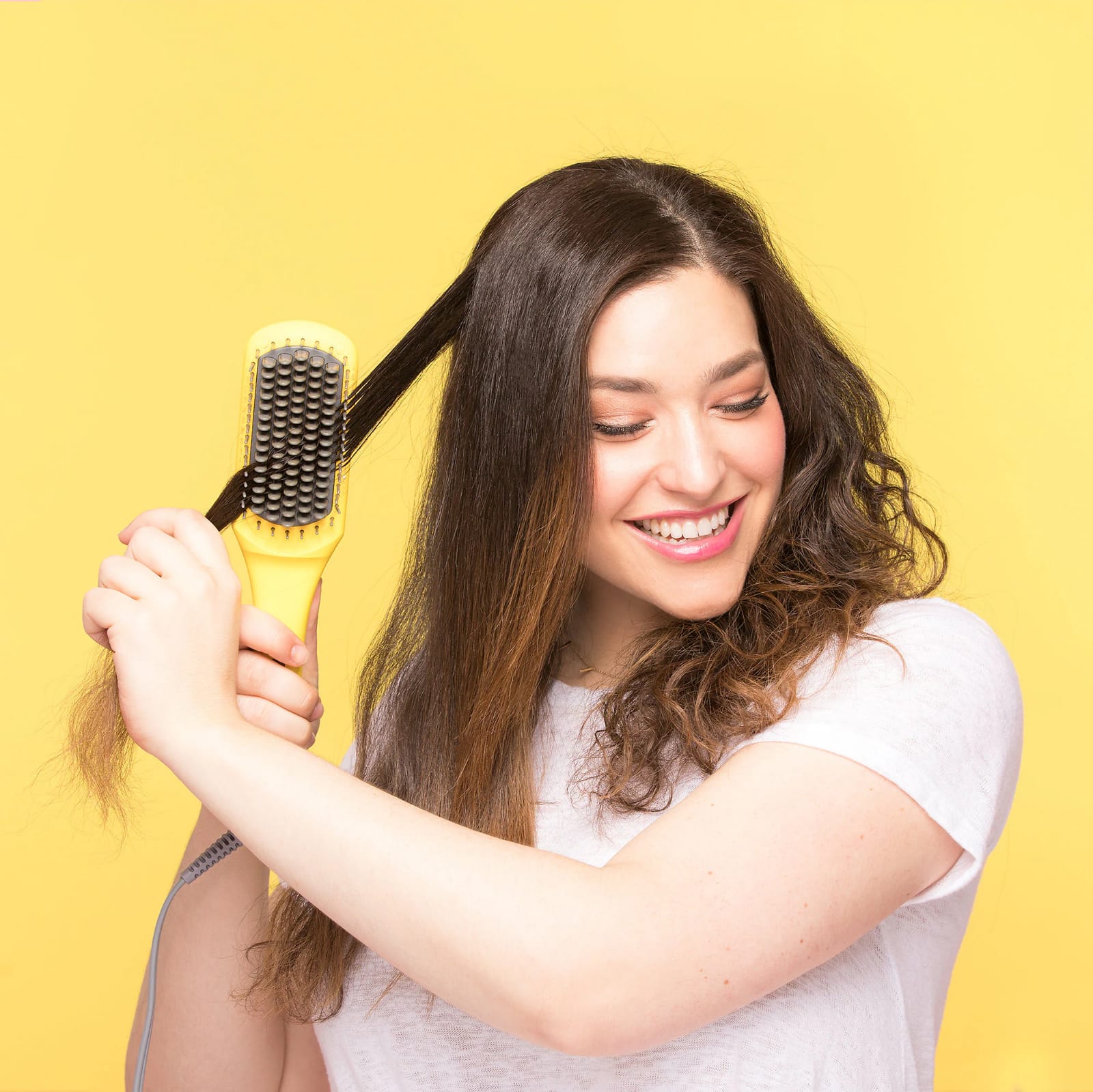 HAIR COMB STRAIGHTENER