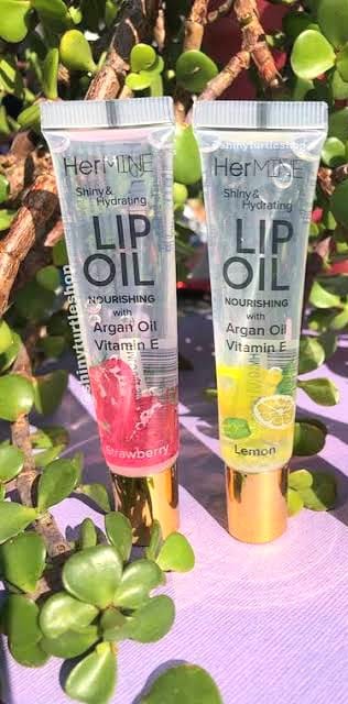 LIP OIL ARGAN OIL VITAMIN E LEMON HERMINE