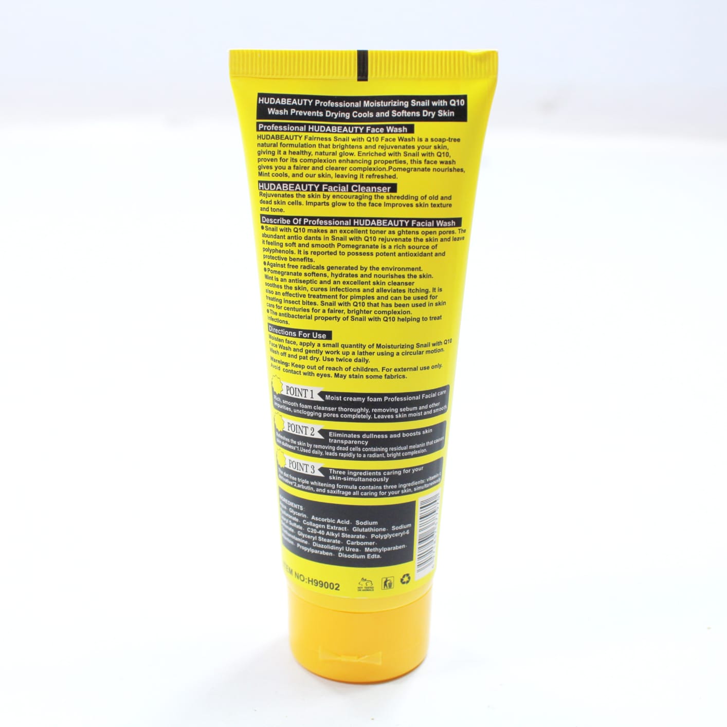 FACIAL CLEANSER COLLAGEN BY HUDA BEAUTY