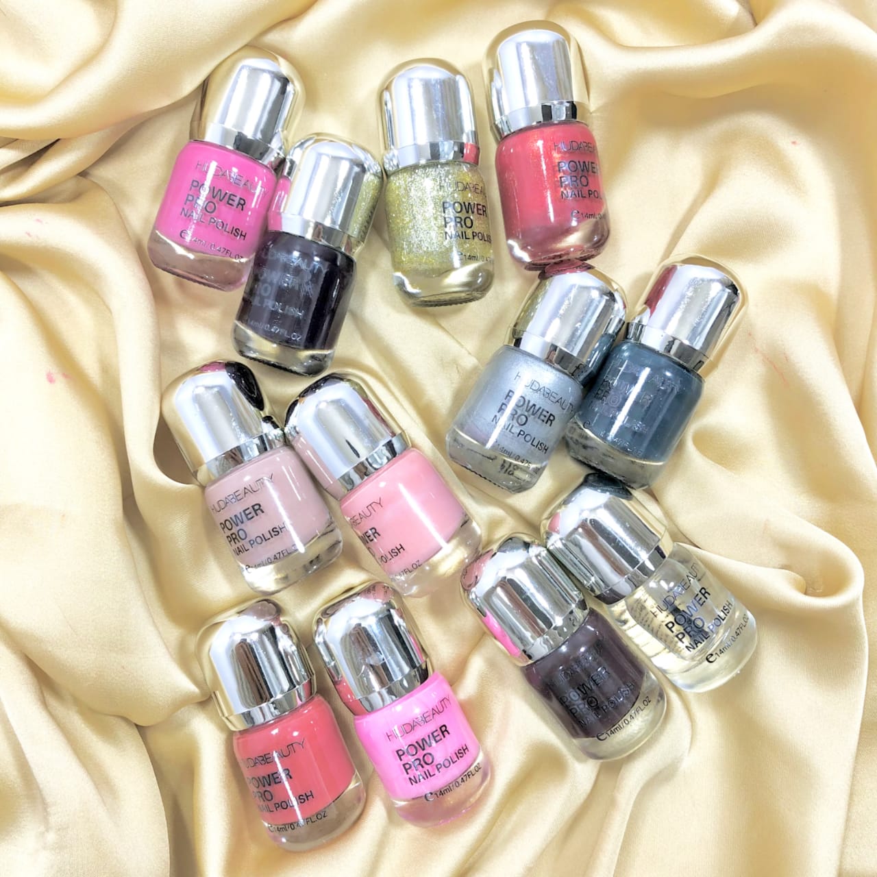 NAIL POLISH HUDA BEAUTY POWER PRO 12 PACK DEAL