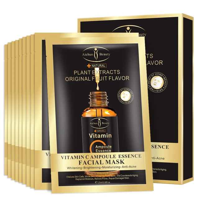 FACIAL MASK VITAMIN C AMPOULE ESSENCE