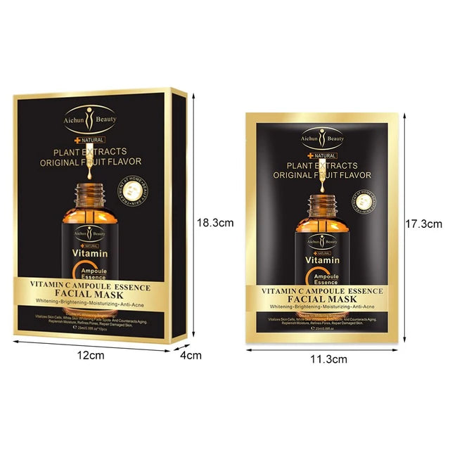 FACIAL MASK VITAMIN C AMPOULE ESSENCE