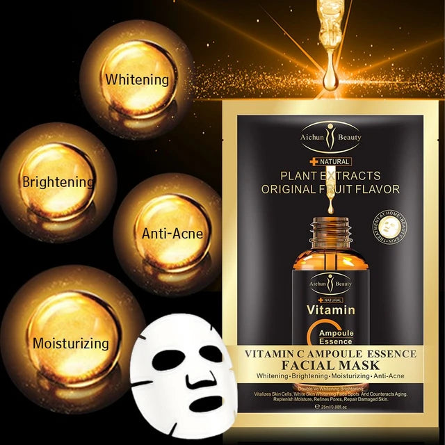 FACIAL MASK VITAMIN C AMPOULE ESSENCE