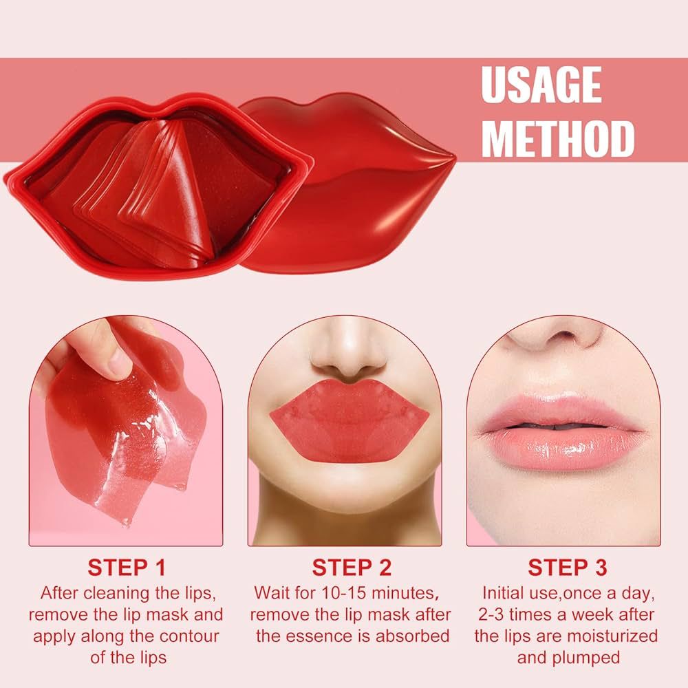 LIP MASK STAWBERRY HUDA BEAUTY