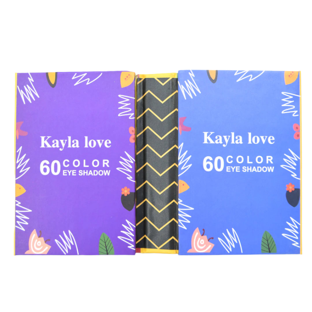 EYE SHADOW PALETTE KAYLA LOVE 60 COLOR