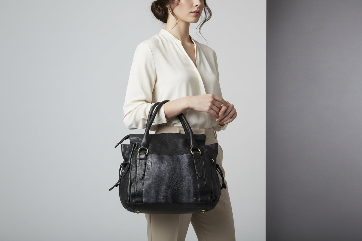 Leather Hand Bag  B47