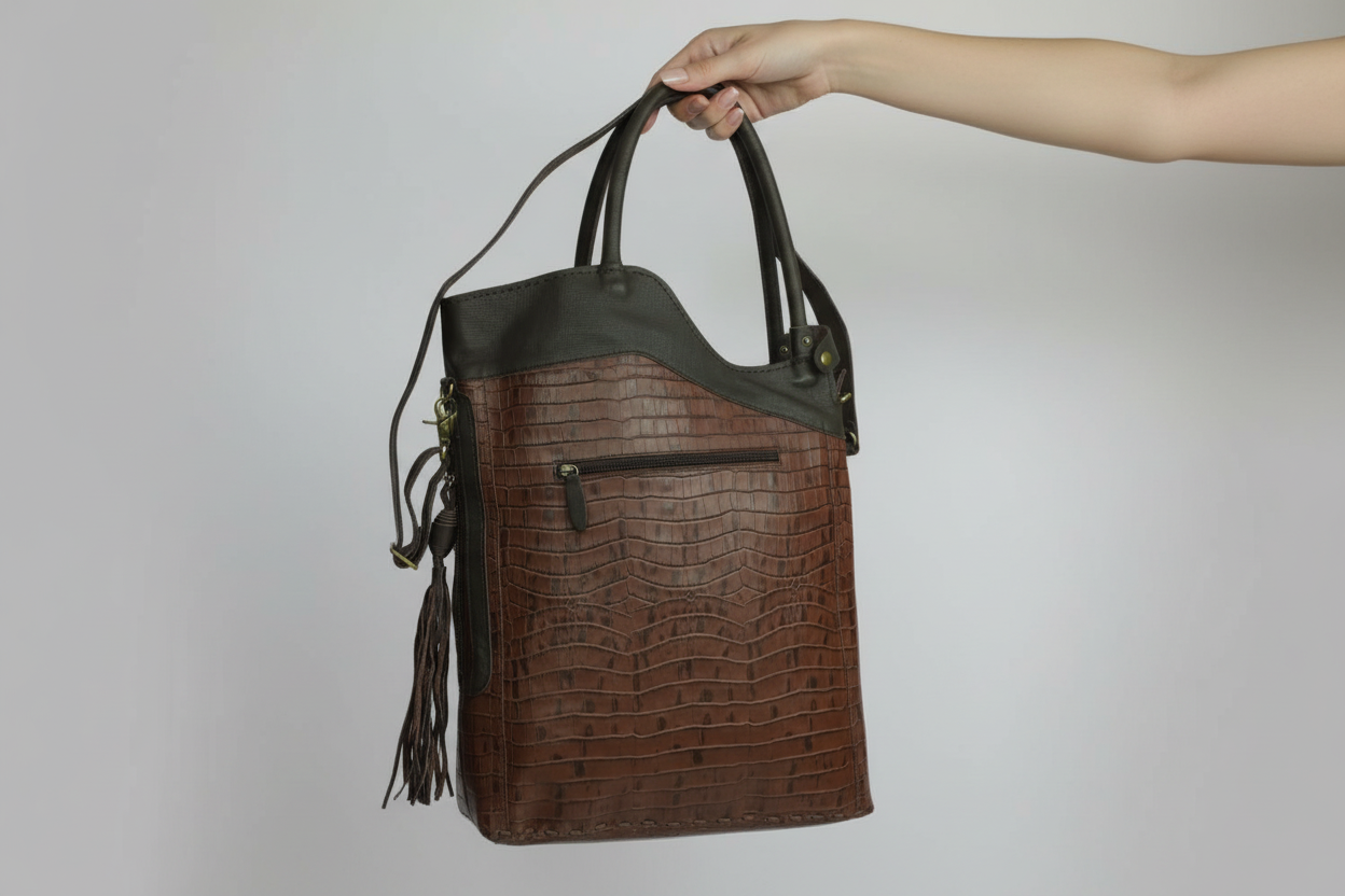 Leather Hand Bag B91