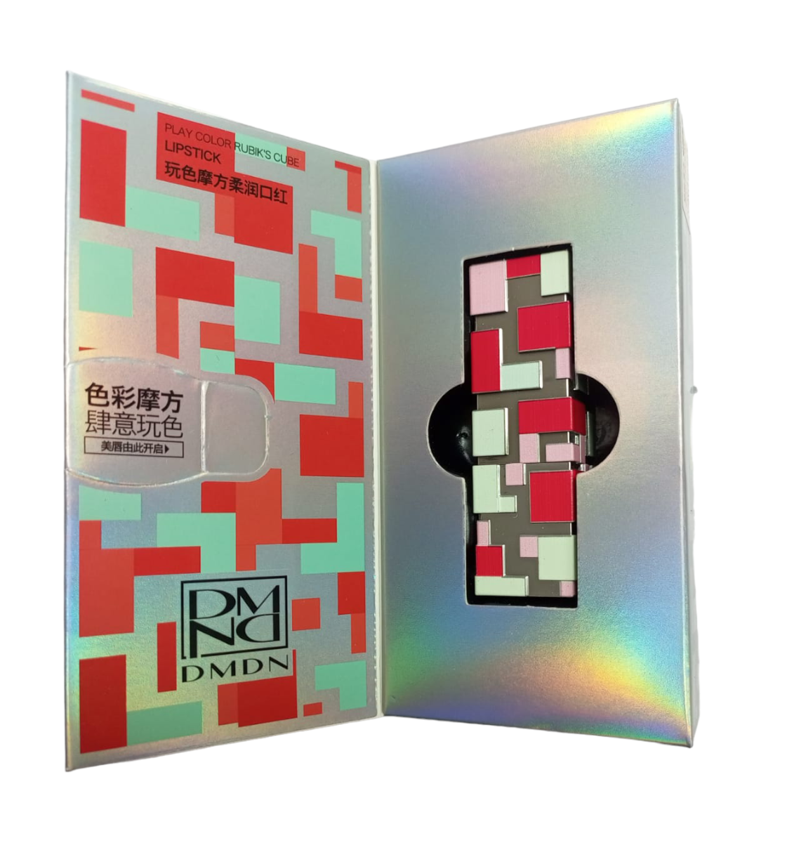 PLAY COLOR RUBIK'S CUBE LIPSTICK BY DMDN NO.785