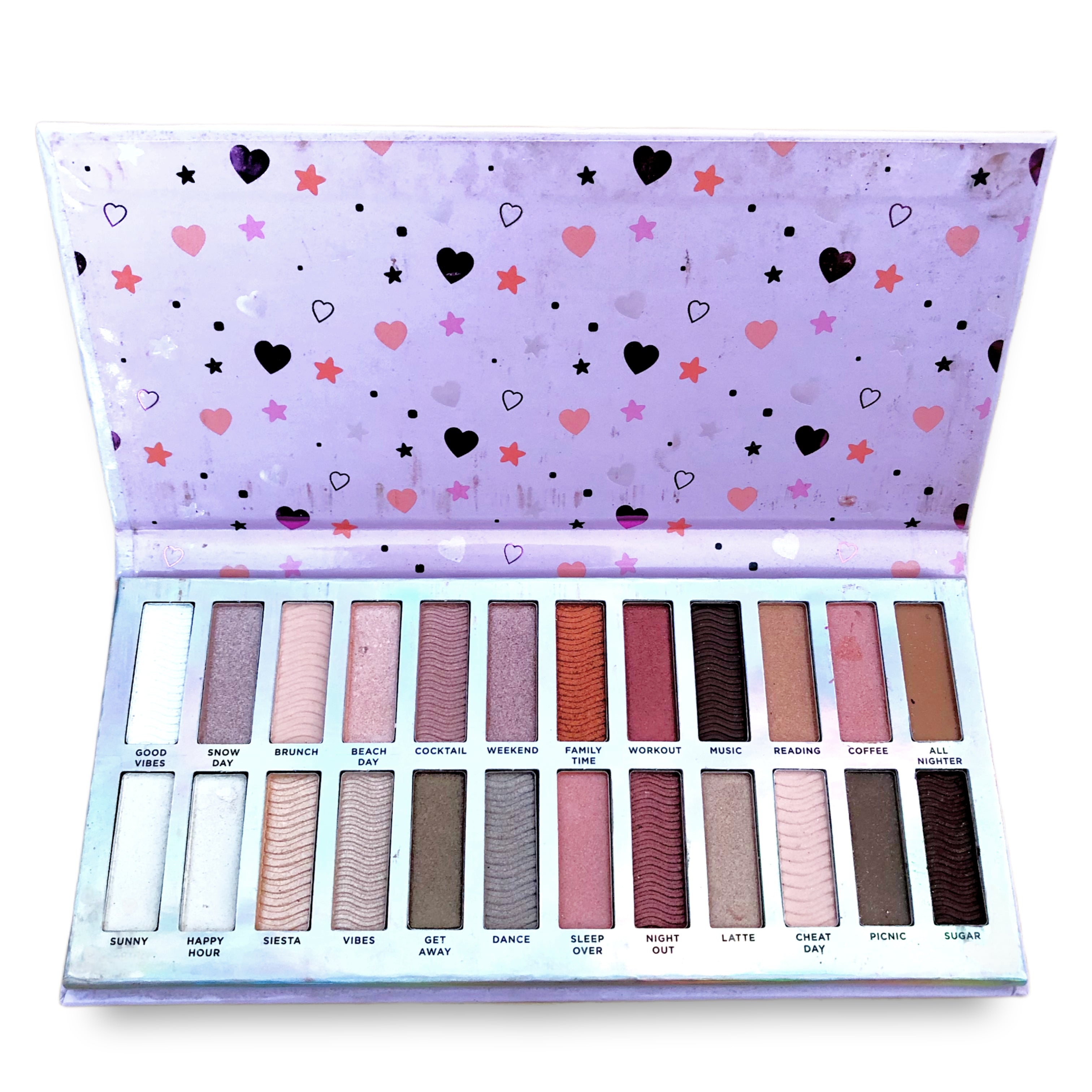 EYESHADOW PALATE WEEKEND