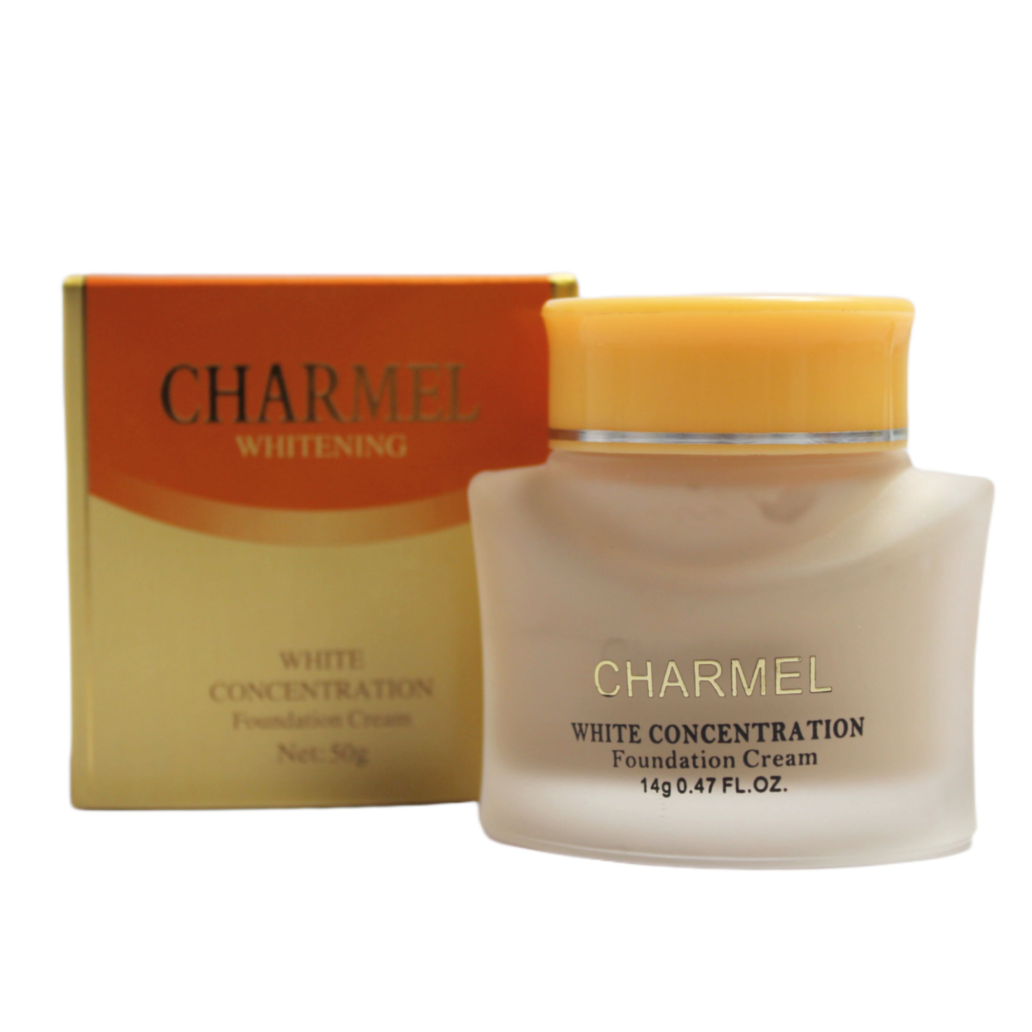 FOUNDATION CREAM WHITE CONCENTRATION CHARMEL