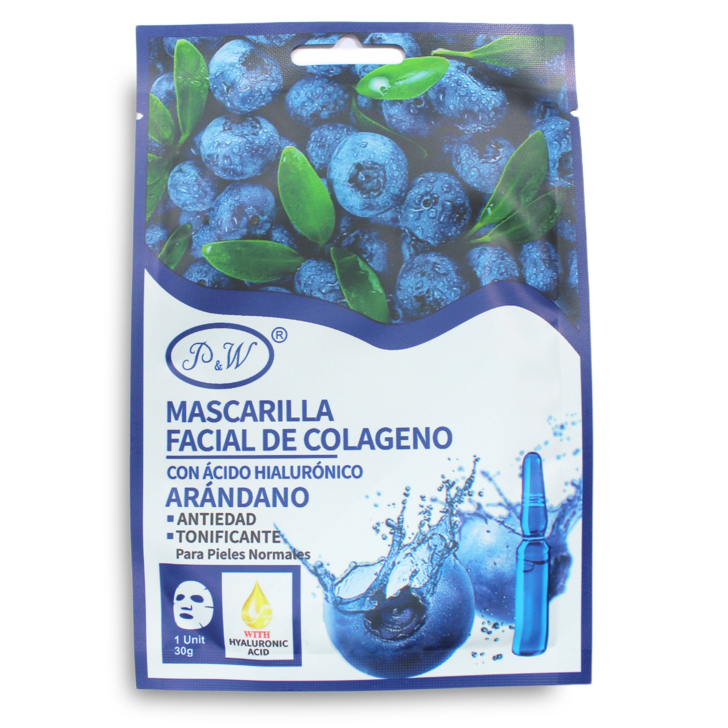 SHEET MASK BLUEBERRY PW 10 PCS PACK