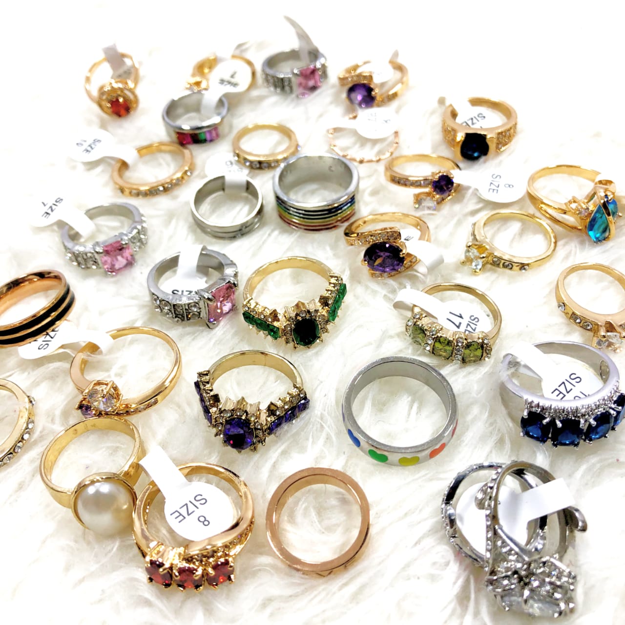 Rings For  Women 10 Pcs