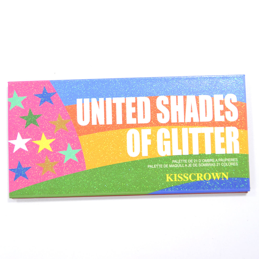 UNITED SHADES OF GLITTER KISS CROWN EYESHADOW
