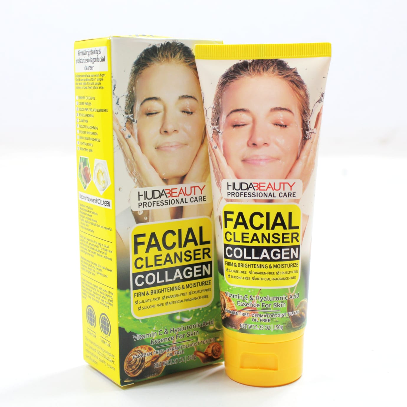 FACIAL CLEANSER COLLAGEN BY HUDA BEAUTY