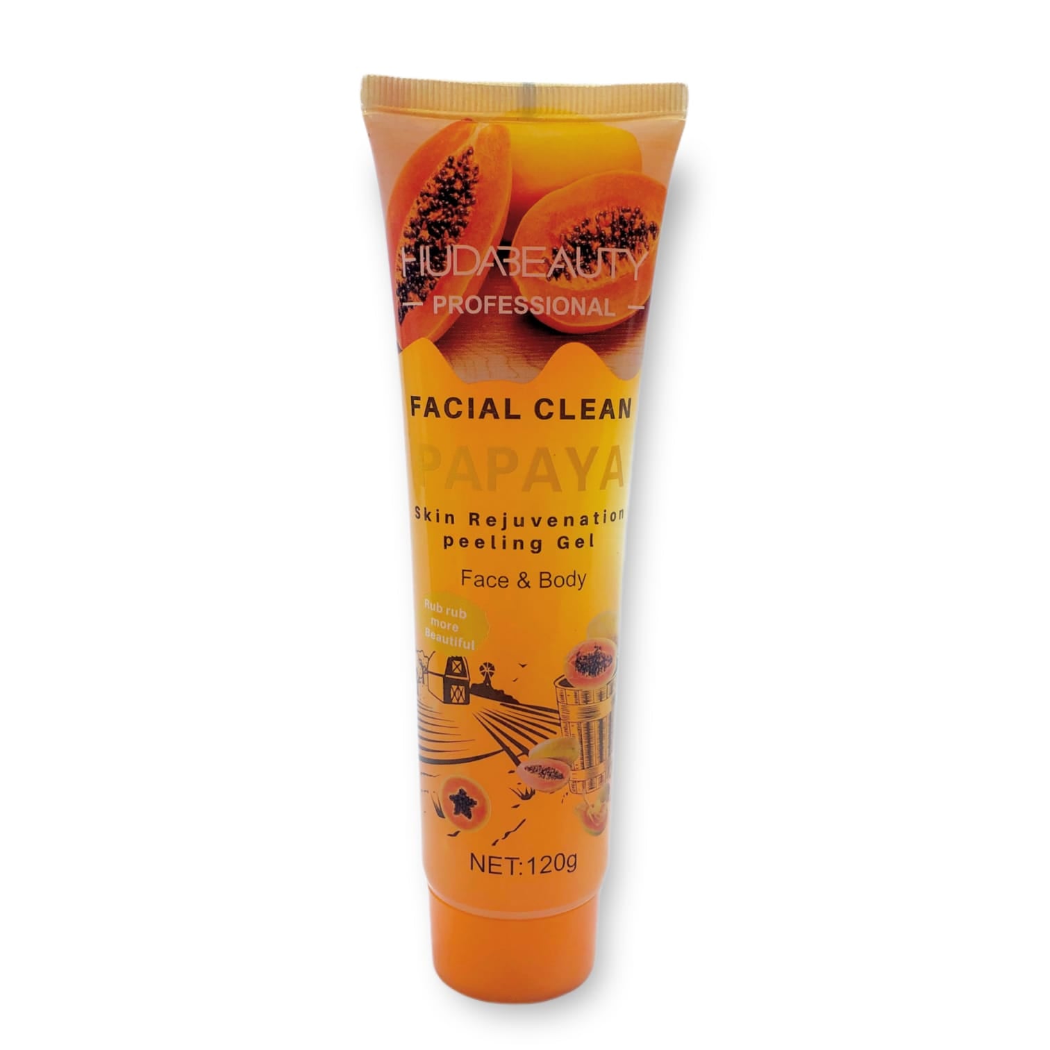 FACIAL CLEANSER PEELING GEL FACE AND BODY SWEET PAPAYA