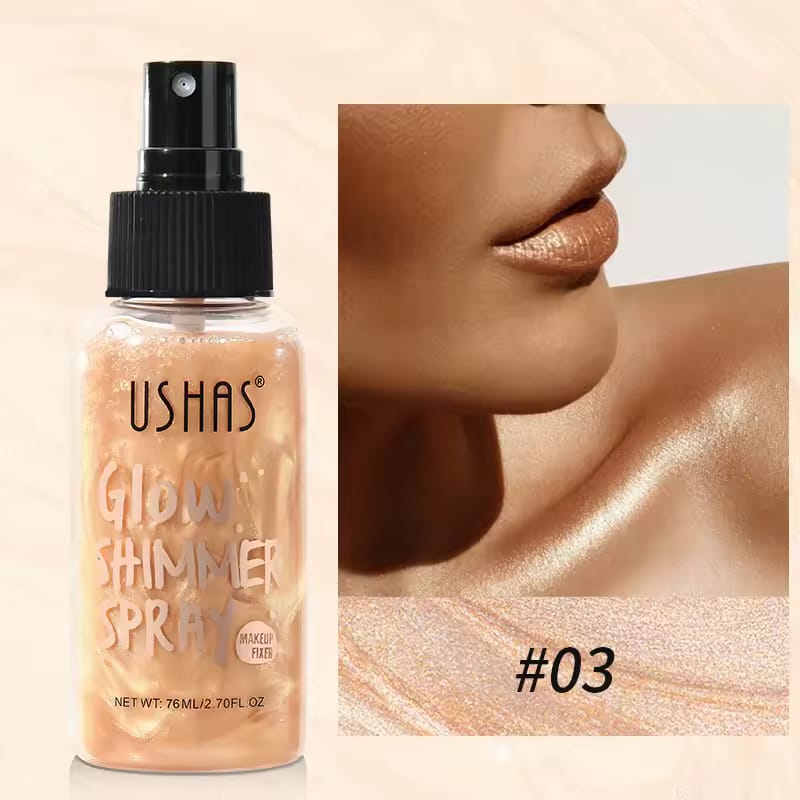 Ushas Glow Shimmer Spray
