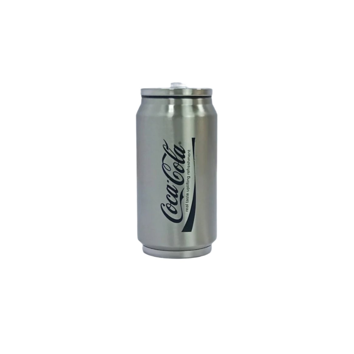 BOTTLE TIN PACK STAINLESS STEEL COCA COLA STYLE CUPS (260ML)