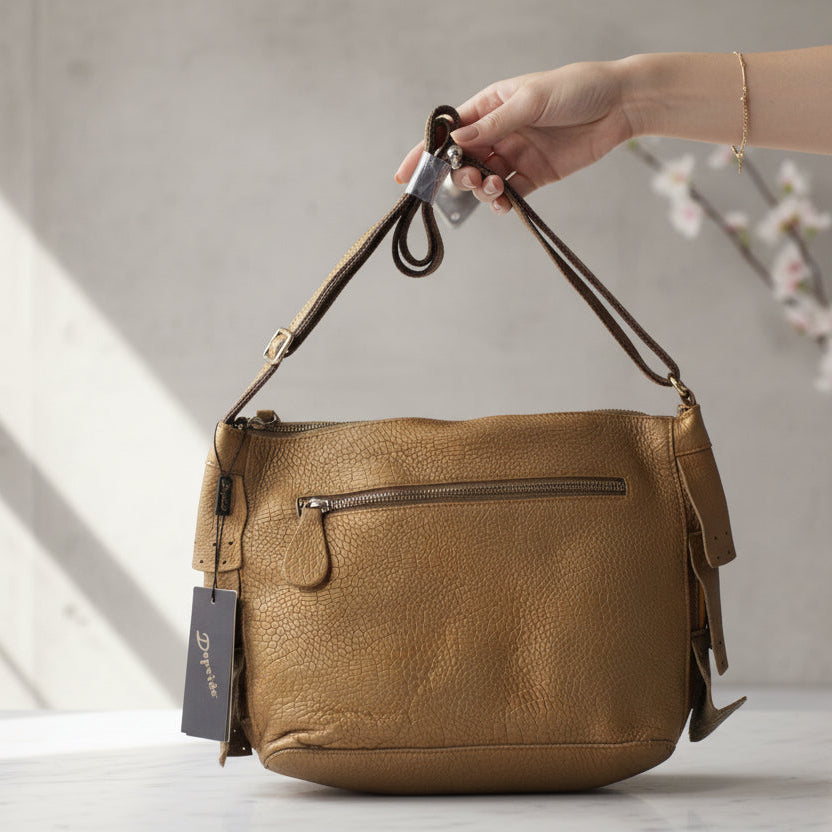 Leather Hand Bag  B22