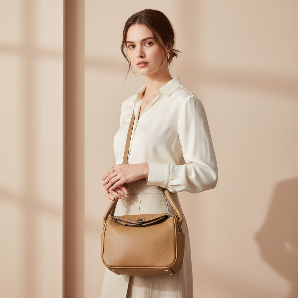 Leather Hand Bag B25