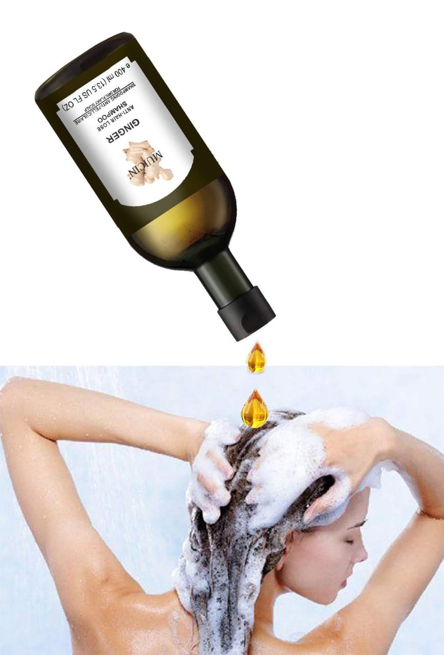 SHAMPOO GINGER ORGANIC BY MOWENSI