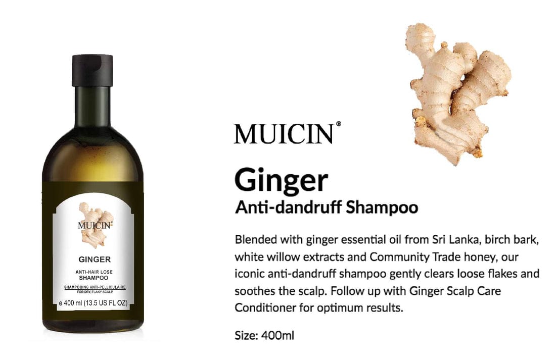 SHAMPOO GINGER ORGANIC BY MOWENSI