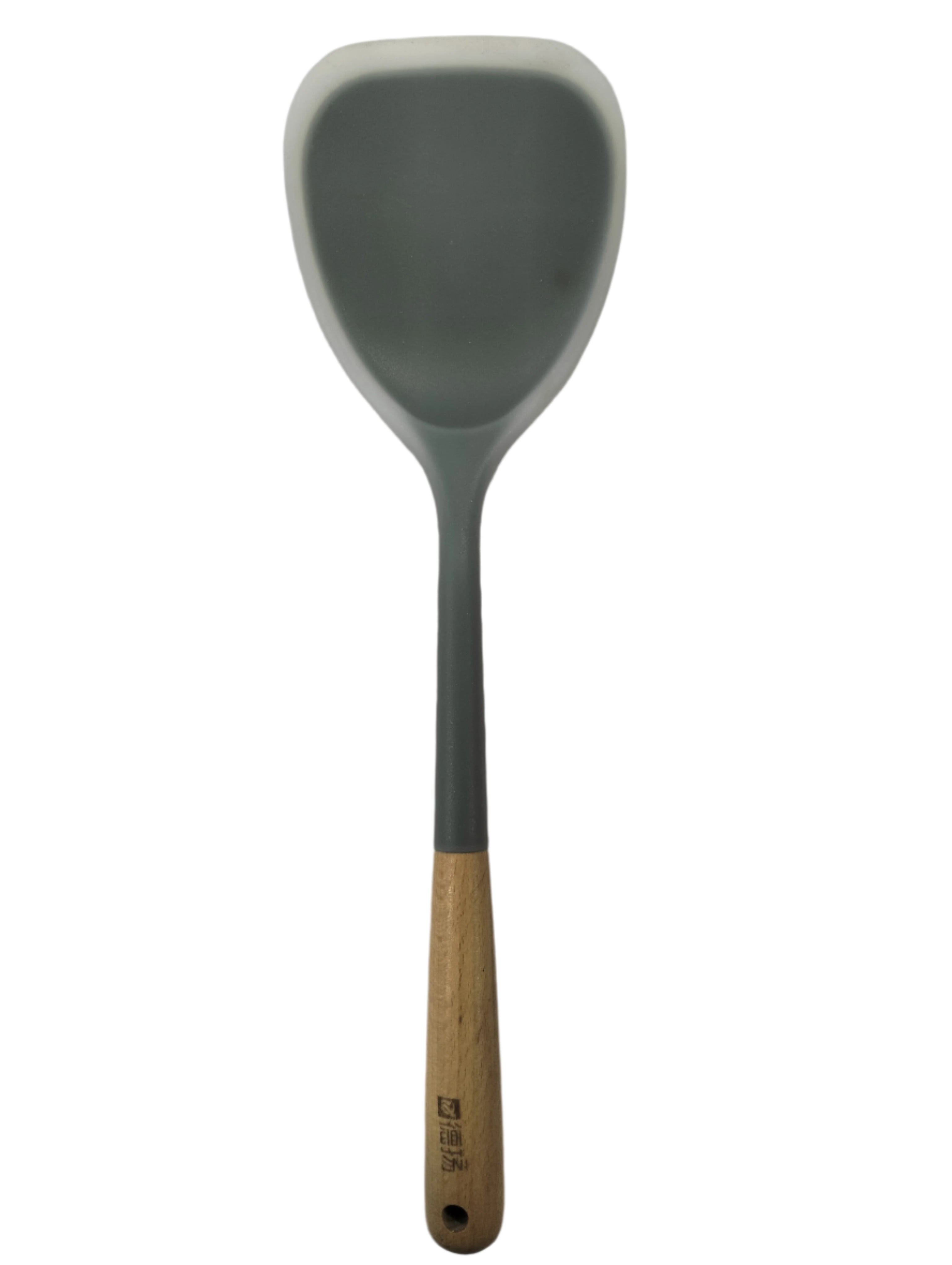 WOODEN SILICONE SPOON