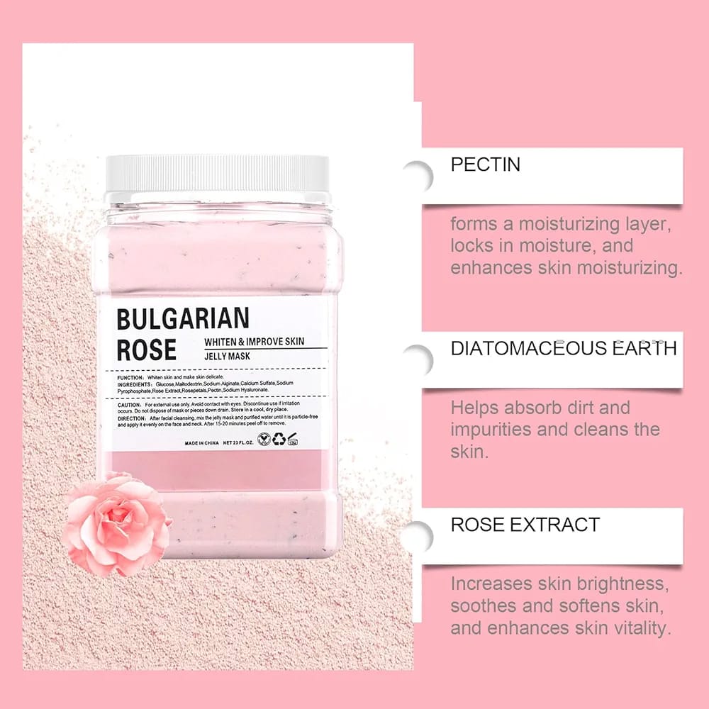 Bulgarian Rose Jelly Mask