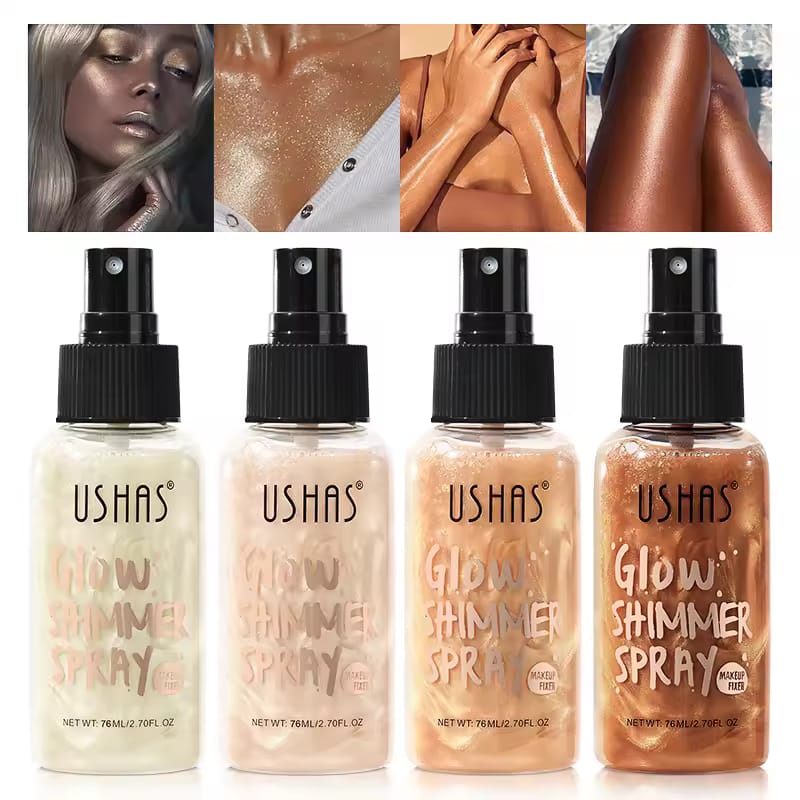Ushas Glow Shimmer Spray