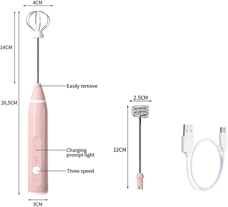 2 in 1 Coffee Beater And Milk Frother