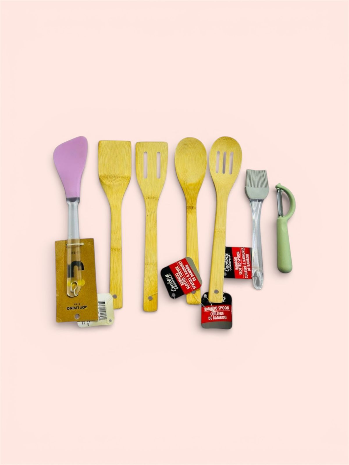 Bamboo Essential Cooking Set